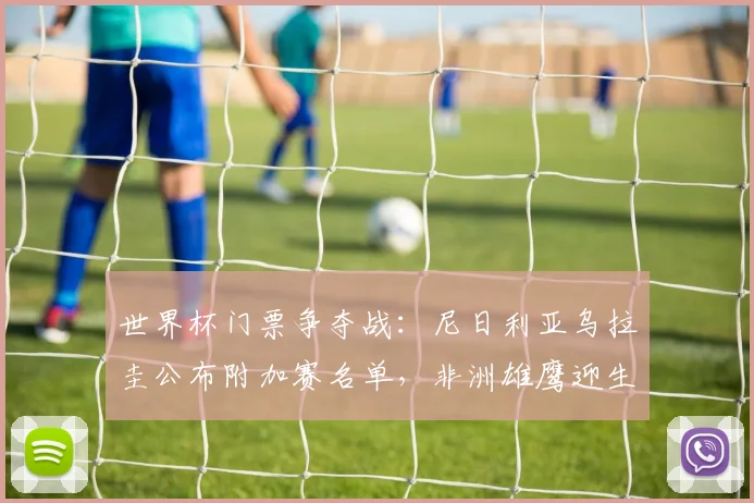 世界杯门票争夺战：尼日利亚乌拉圭公布附加赛名单，非洲雄鹰迎生死考验 - 天下足球网推荐